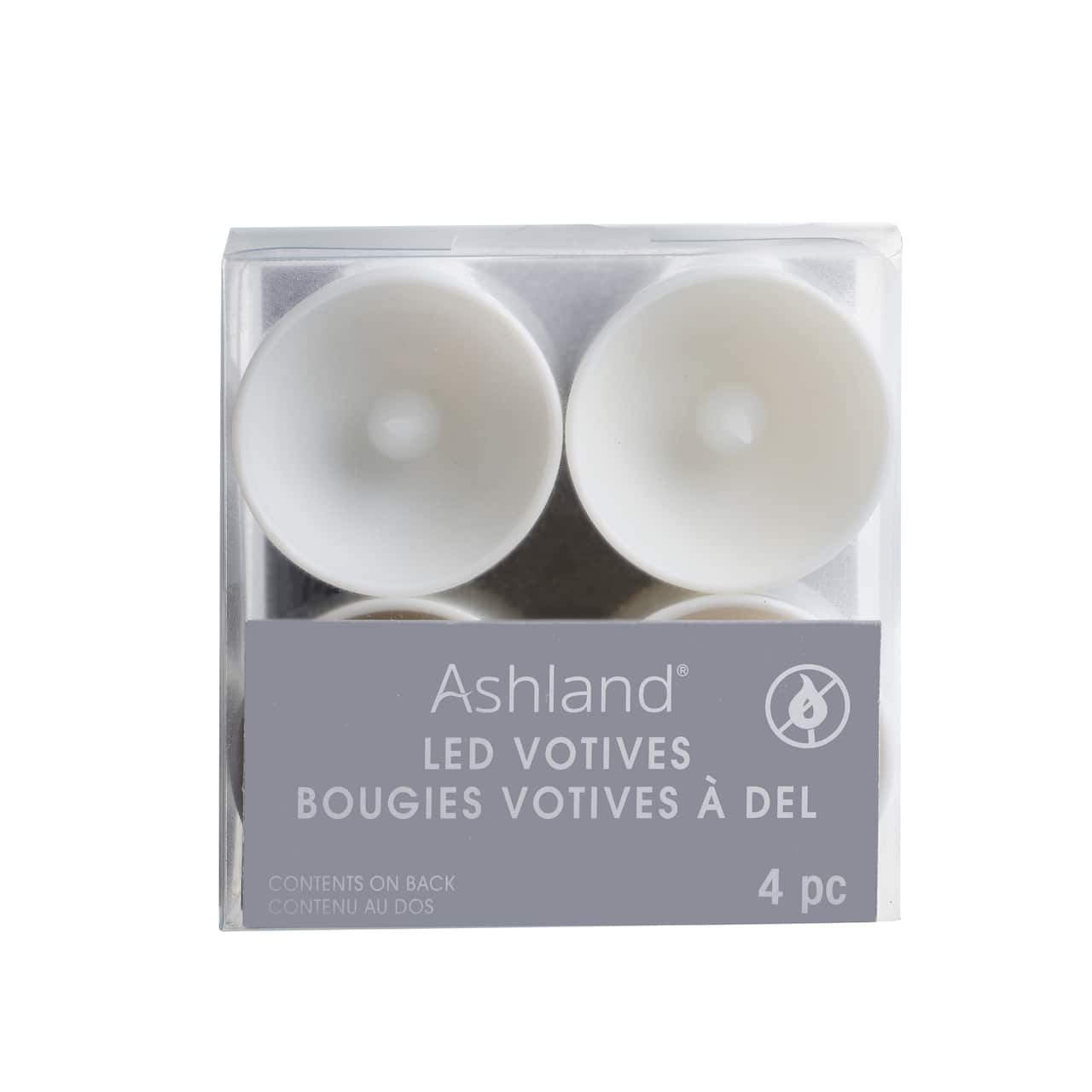 8 Packs: 4 ct. (32 total) White LED Votive Candles by Ashland®